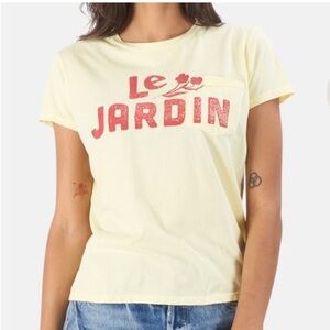 MOTHER The Boxy Goodie Goodie tee Le Jardin